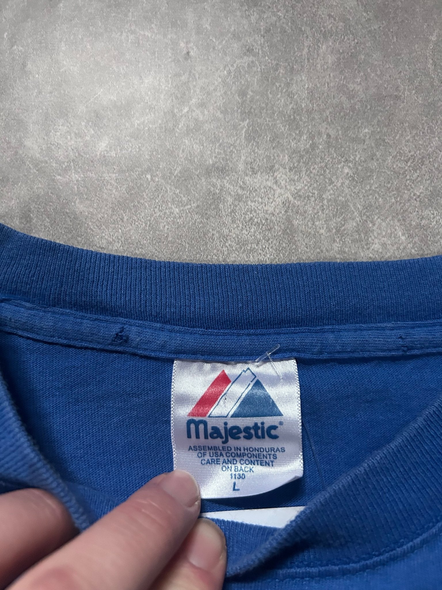 90s Vintage Kansas City Royals Dee Brown Blue T Shirt - L - L | Martin City Vintage