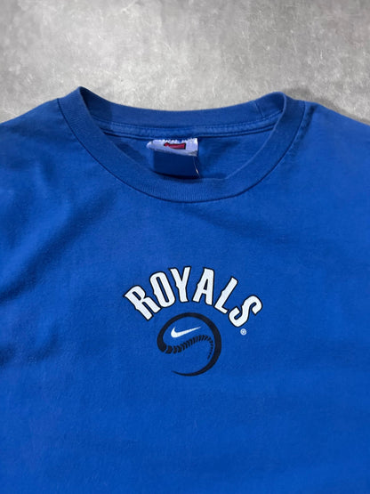 2000s Vintage Kansas City Royals Nike Blue T Shirt - M - M | Martin City Vintage