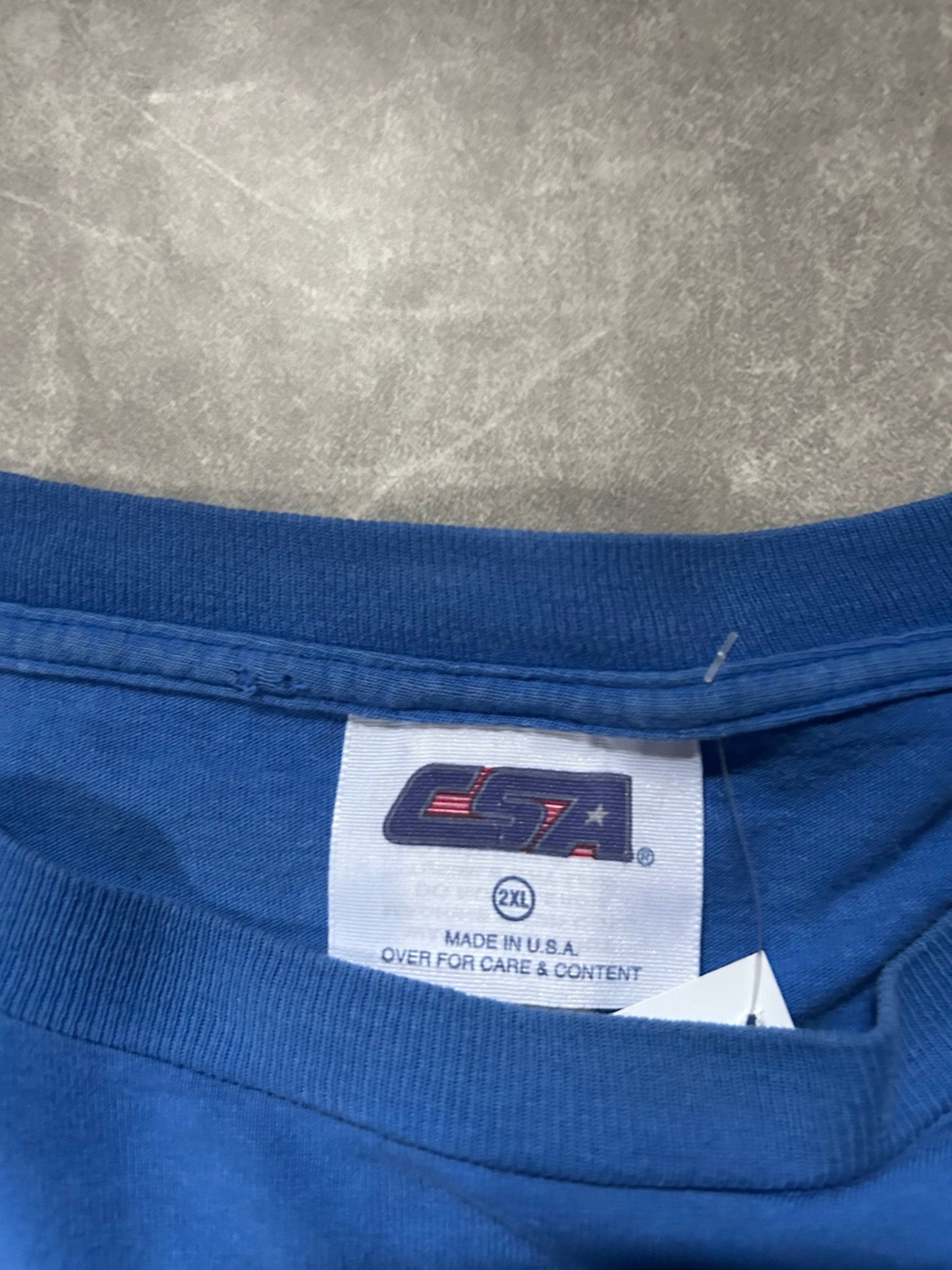 2001 Vintage Kansas City Royals CSA Blue T Shirt - XXL - XXL | Martin City Vintage