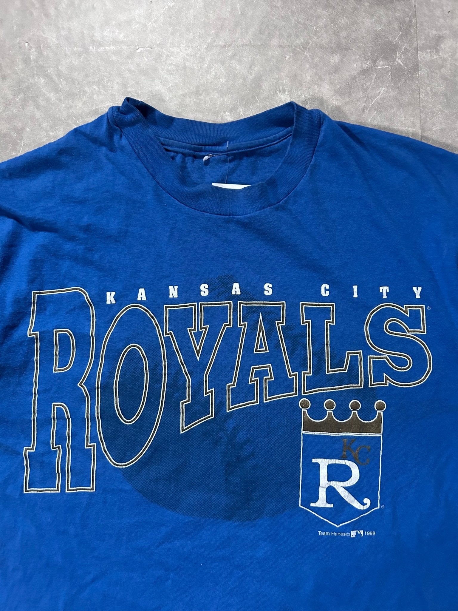 90s Vintage Kansas City Royals Blue T Shirt - L - L | Martin City Vintage
