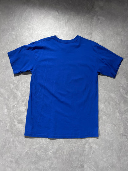 90s Vintage Kansas City Royals Gold Script Majestic Blue T Shirt - L - M | Martin City Vintage