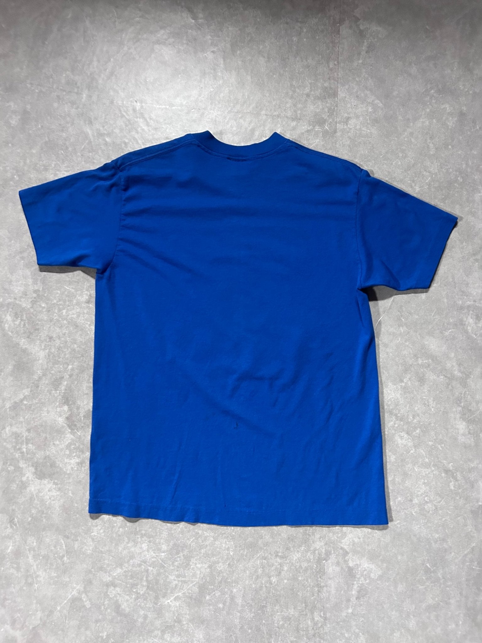 90s vintage Kansas City Royals Neon Print Blue T Shirt - L - L | Martin City Vintage