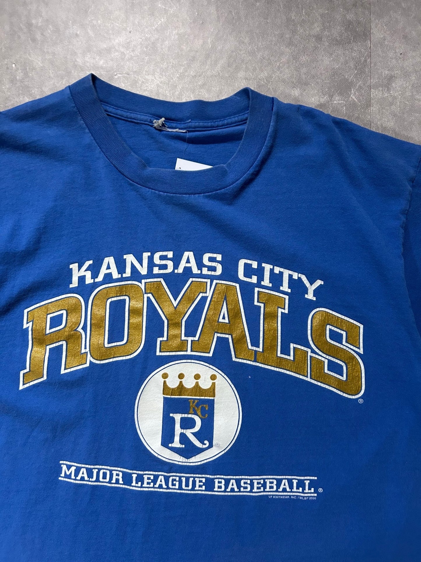 2000 Vintage Kansas City Royals Blue T Shirt - L - L | Martin City Vintage