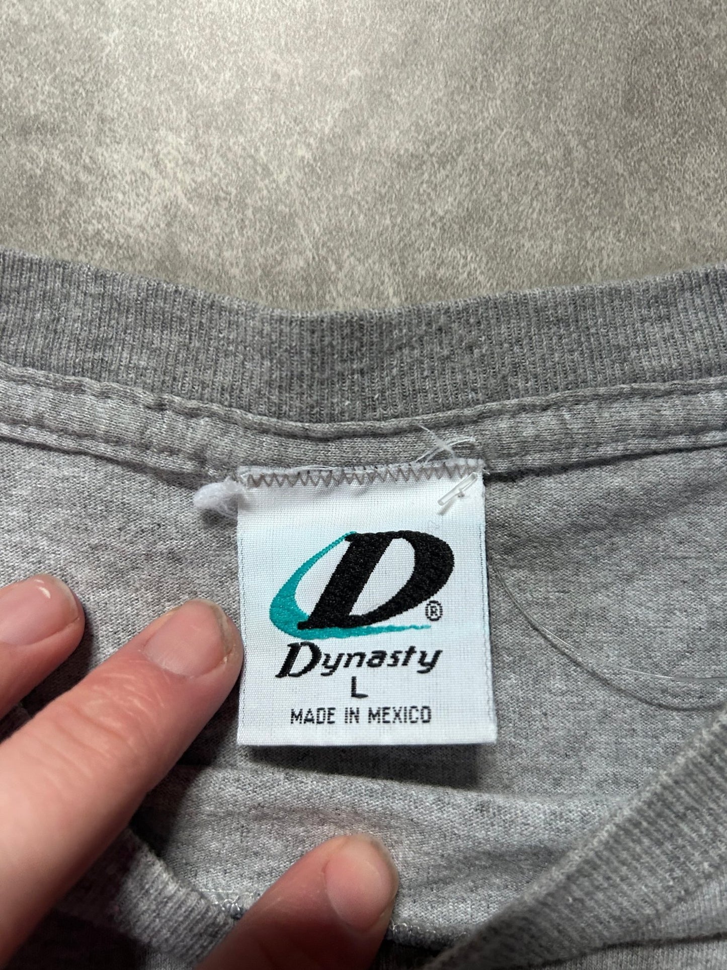 2001 Vintage Kansas City Royals Dynasty Gray T Shirt - L - L | Martin City Vintage