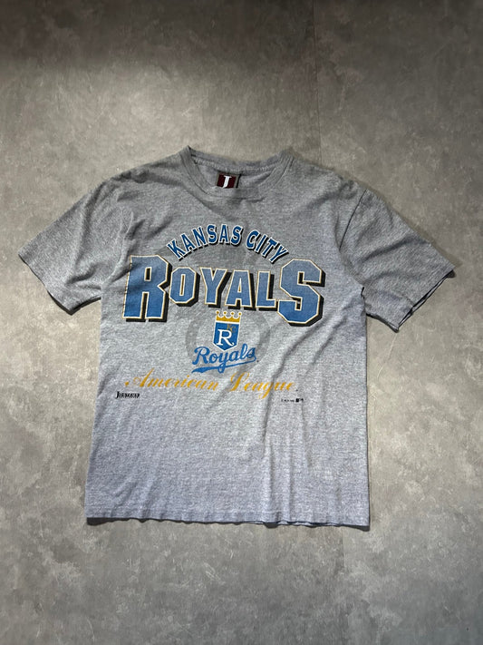 90s vintage Kansas City Royals Jostens Gray T Shirt - M - M | Martin City Vintage