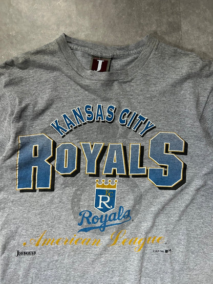 90s vintage Kansas City Royals Jostens Gray T Shirt - M - M | Martin City Vintage