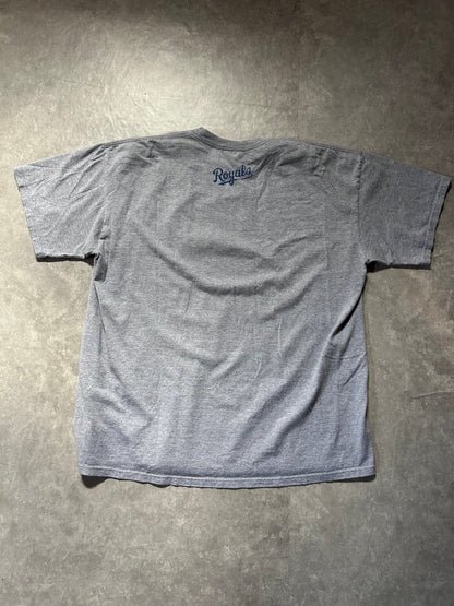 2000s Vintage Kansas City Royals Nike Center Swoosh Gray T Shirt - XXL - XXL | Martin City Vintage