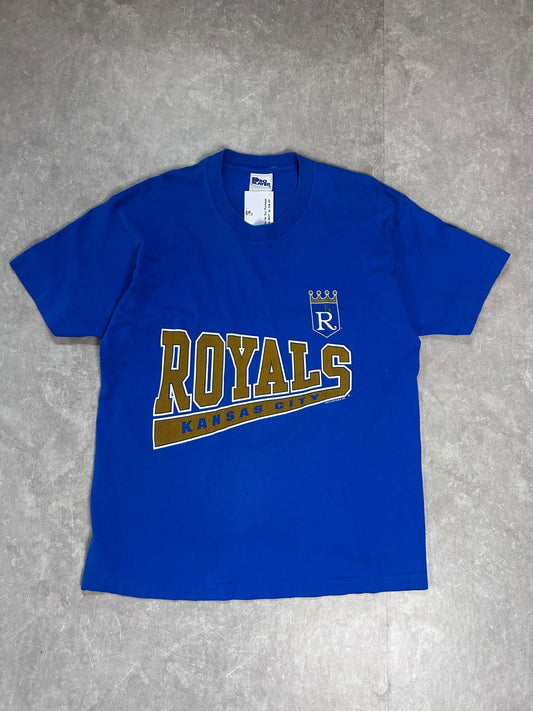 90s Vintage Kansas City Royals Pro Player Blue T Shirt - L - L | Martin City Vintage
