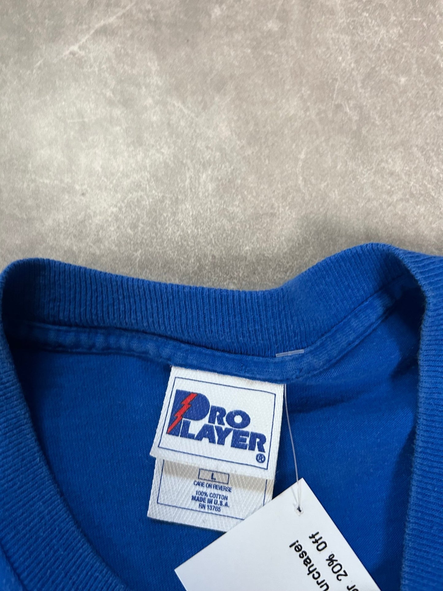 90s Vintage Kansas City Royals Pro Player Blue T Shirt - L - L | Martin City Vintage