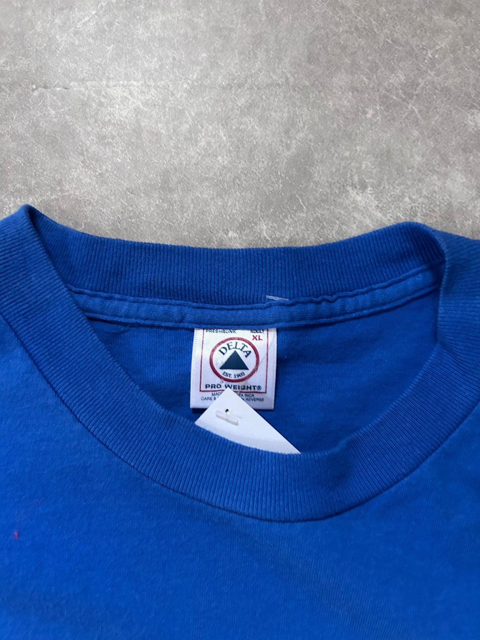 90s Vintage Kansas City Royals Bat Blue T Shirt - XL - XL | Martin City Vintage