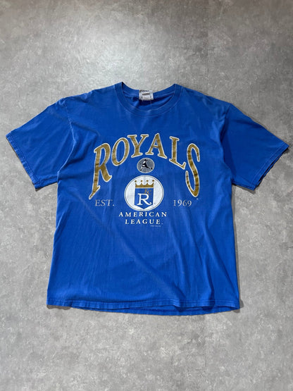 90s Vintage Kansas City Royals Lee Sport Blue T Shirt - XL - XL | Martin City Vintage