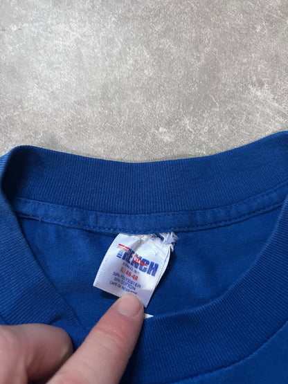 90s Vintage Kansas City Royals Trench Crest Blue T Shirt - XL - XL | Martin City Vintage