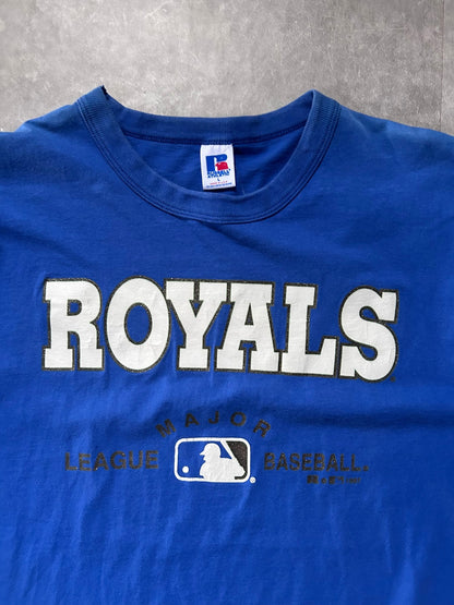 1991 Vintage Kansas City Royals Russell Blue T Shirt - L - L | Martin City Vintage