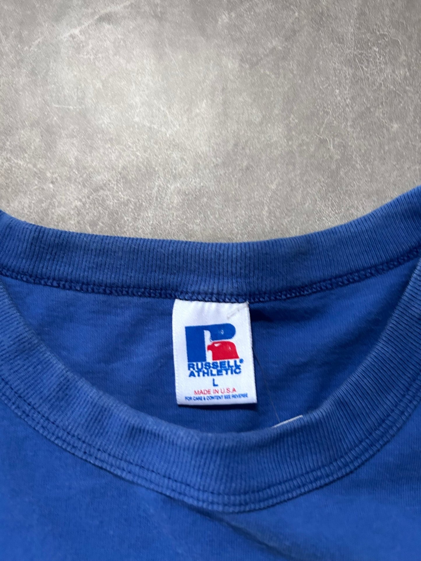 1991 Vintage Kansas City Royals Russell Blue T Shirt - L - L | Martin City Vintage