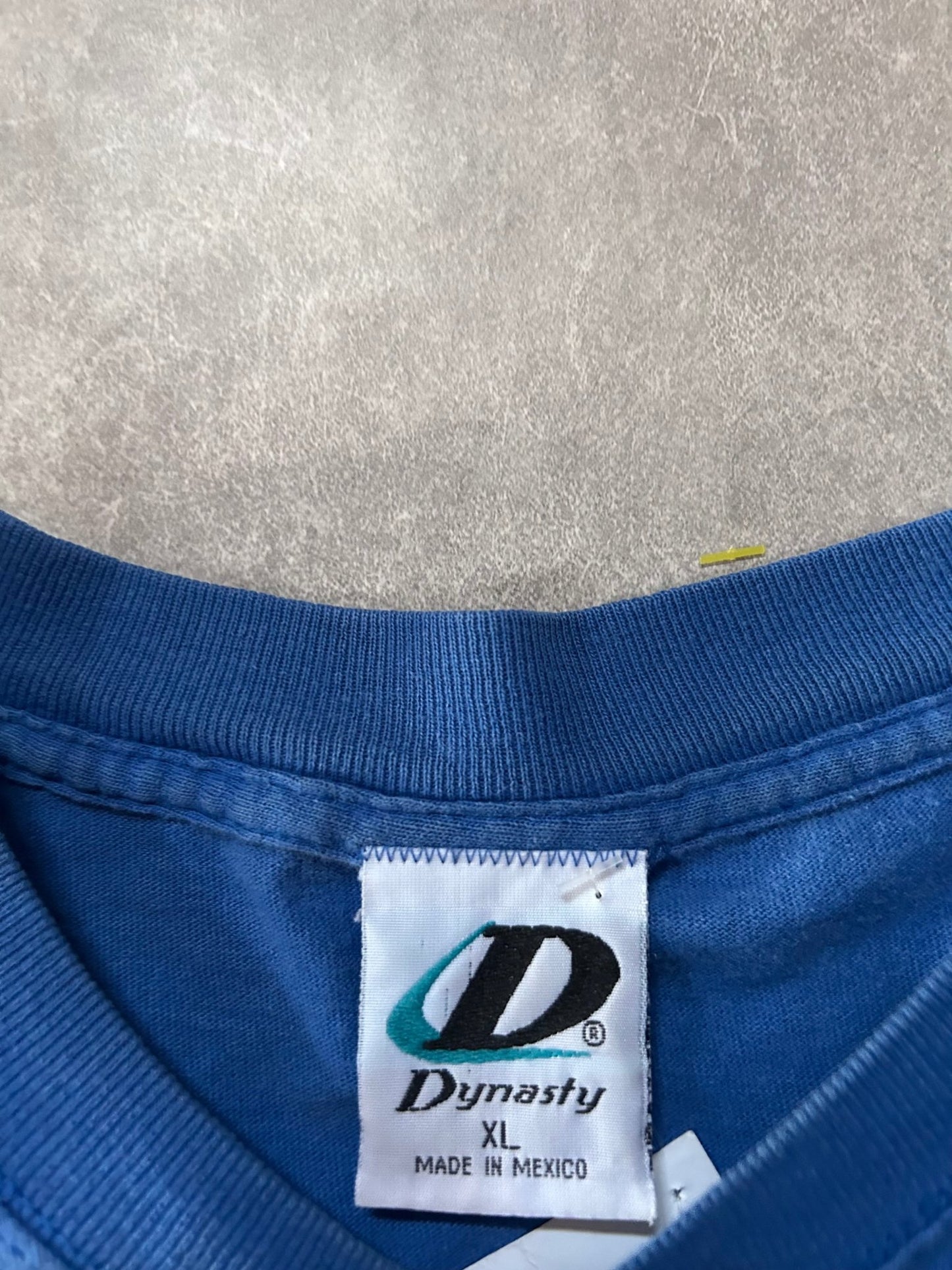 2000s Vintage Kansas City Royals Helmets Blue T Shirt - XL - XL | Martin City Vintage