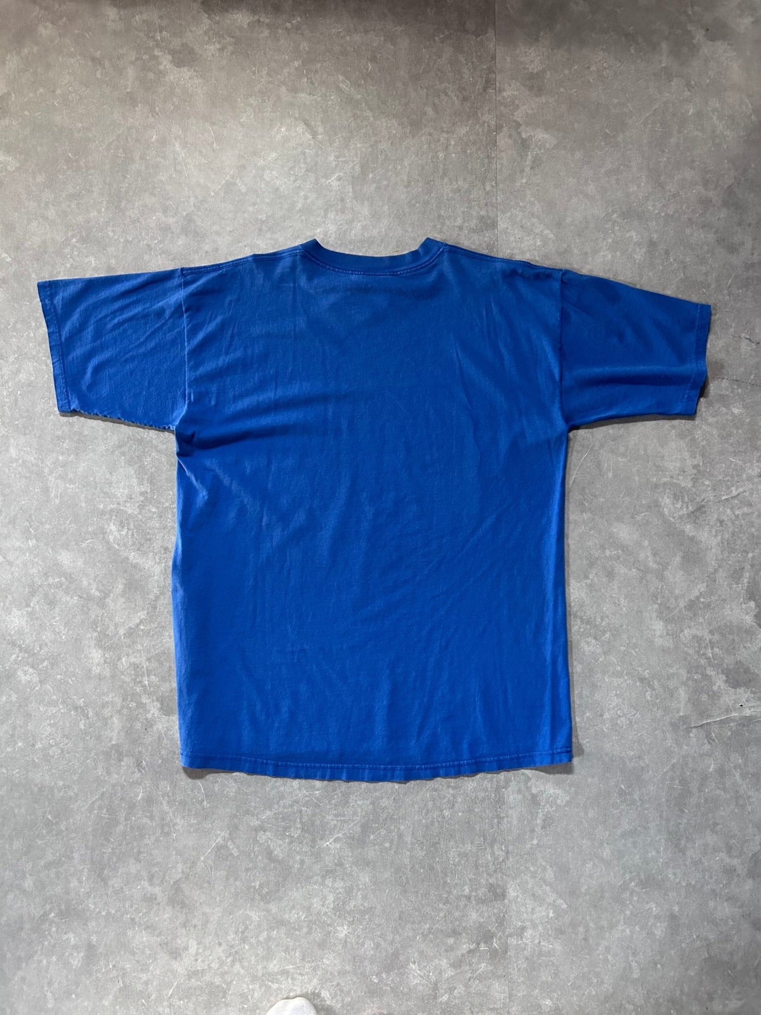 2000s Vintage Kansas City Royals Helmets Blue T Shirt - XL - XL | Martin City Vintage