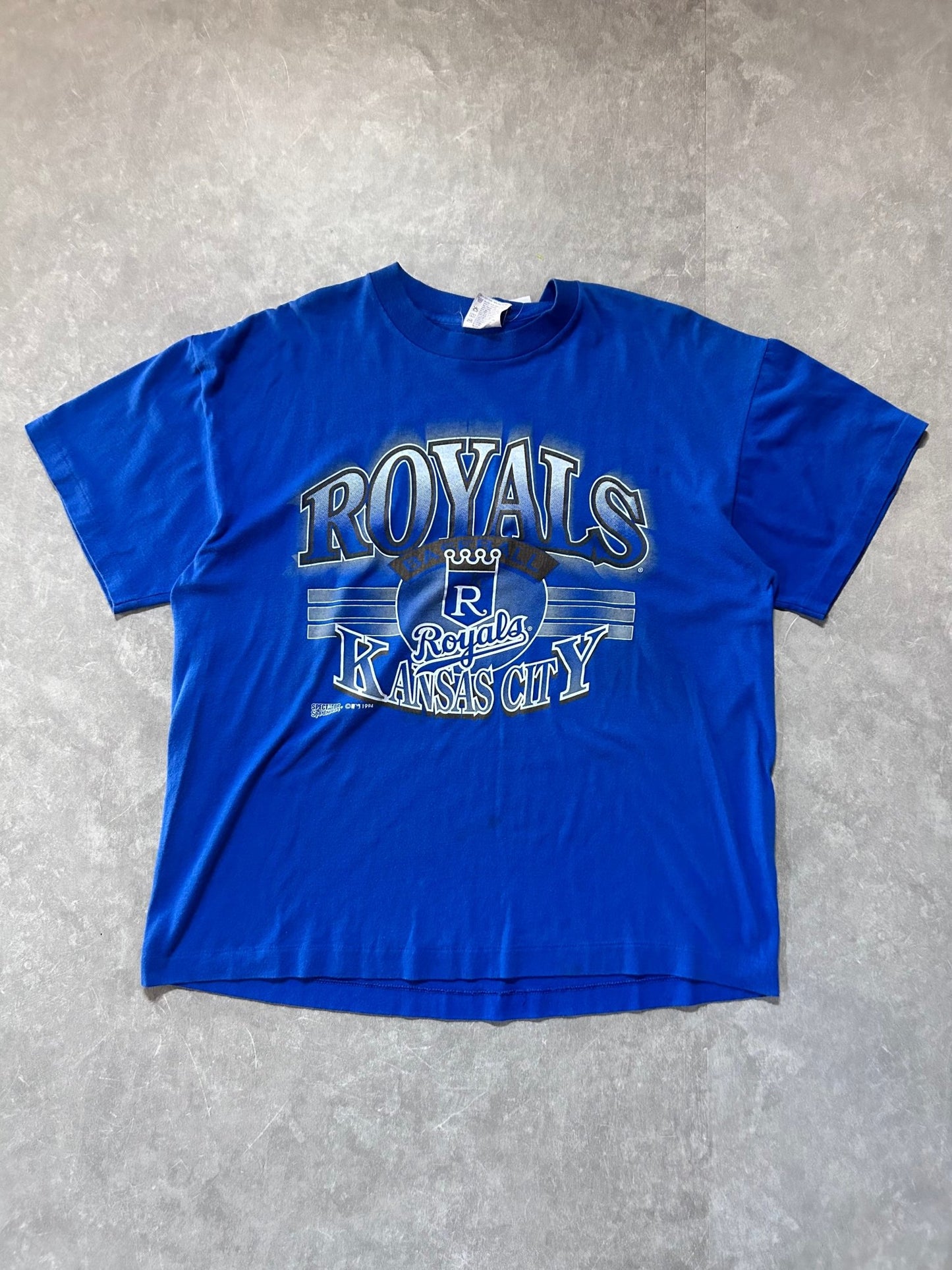1994 Vintage Kansas City Royals Blue T Shirt - XL - XL | Martin City Vintage