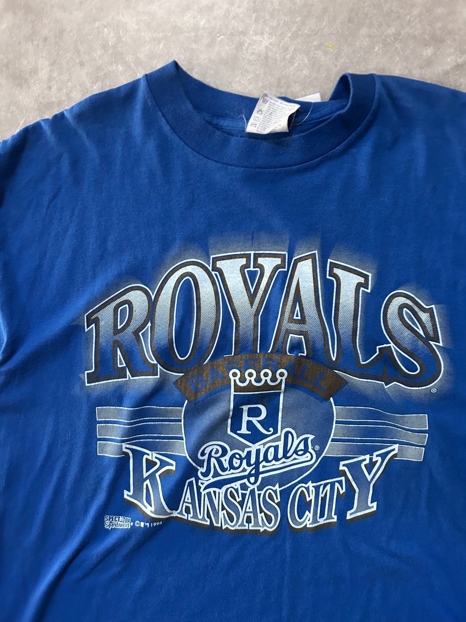 1994 Vintage Kansas City Royals Blue T Shirt - XL - XL | Martin City Vintage
