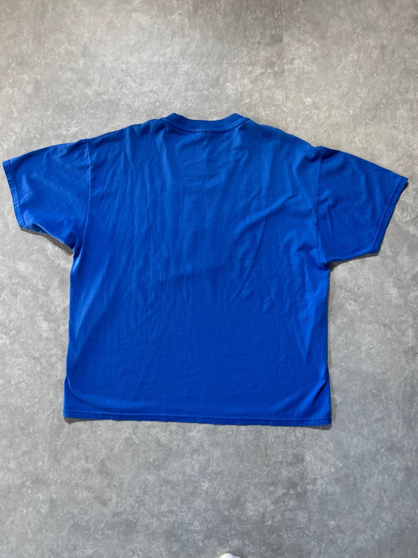 90s Vintage Kansas City Royals White Letters Blue T Shirt - XL - XL | Martin City Vintage