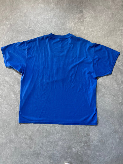 90s Vintage Kansas City Royals White Letters Blue T Shirt - XL - XL | Martin City Vintage
