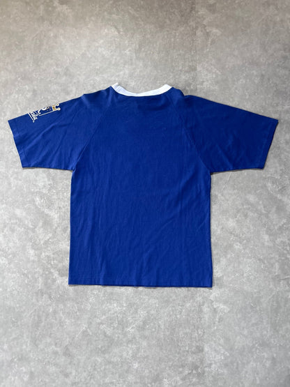 90s Vintage Kansas City Royals White Collar Blue T Shirt - L - L | Martin City Vintage