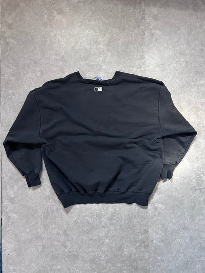 2000s Vintage Kansas City Royals Black Crewneck - XXL - XXL | Martin City Vintage