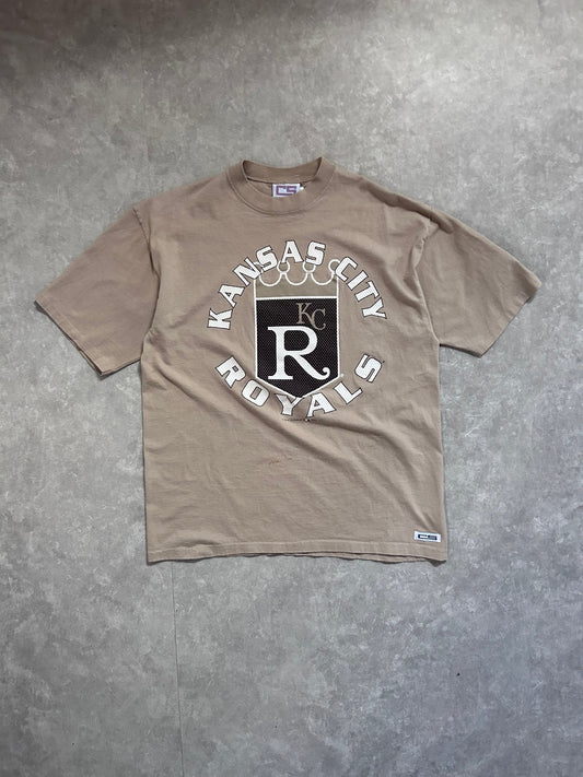 90s Vintage Kansas City Royals Brown T Shirt - L - L | Martin City Vintage