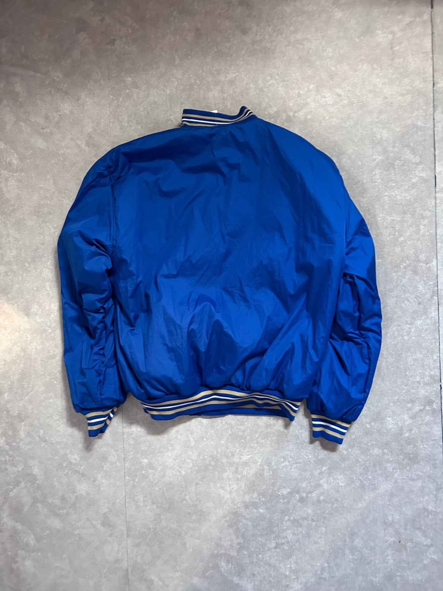 2000s Vintage Kansas City Royals Jeff Hamilton Reversible Blue Varsity Jacket - XL - XL | Martin City Vintage