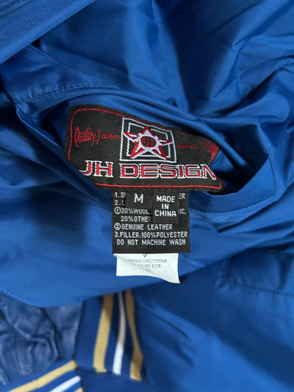 2000s Vintage Kansas City Royals Jeff Hamilton Reversible Blue Varsity Jacket - M - M | Martin City Vintage