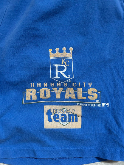 90s Vintage Kansas City Royals Blue Shorts - M - M | Martin City Vintage