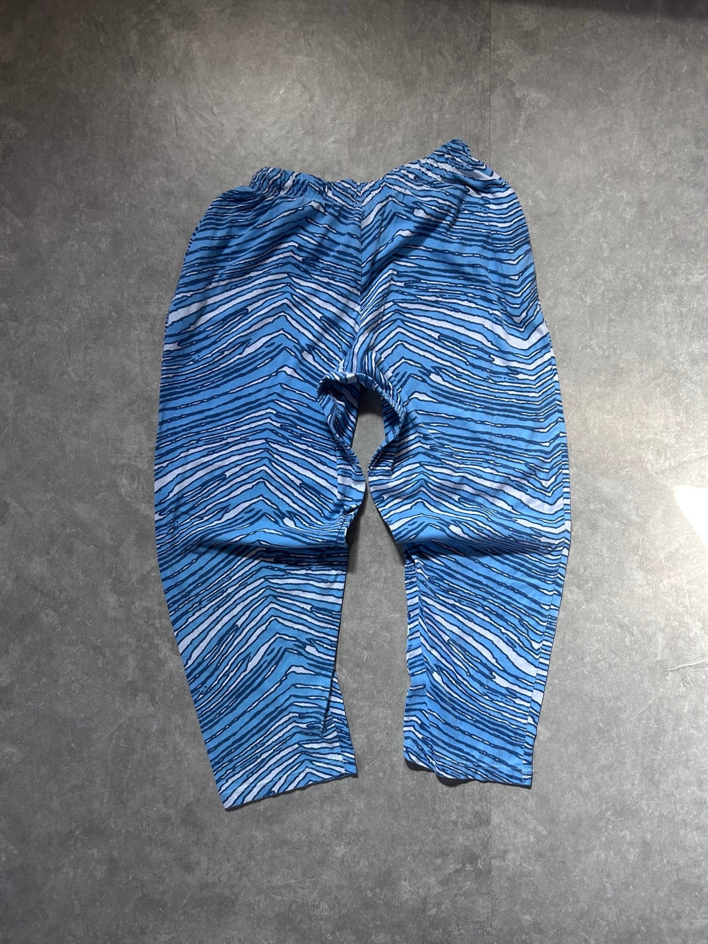 90s Vintage Kansas City Royals Zubaz Baby Blue Sweatpants - L - L | Martin City Vintage