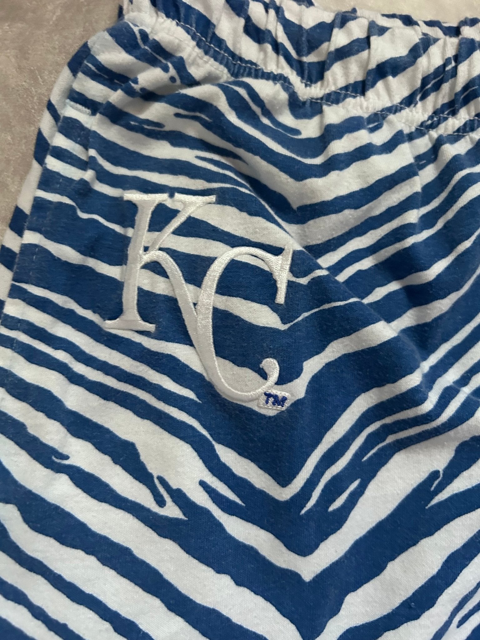90s Vintage Kansas City Royals Blue Zubaz Pants - L - L | Martin City Vintage