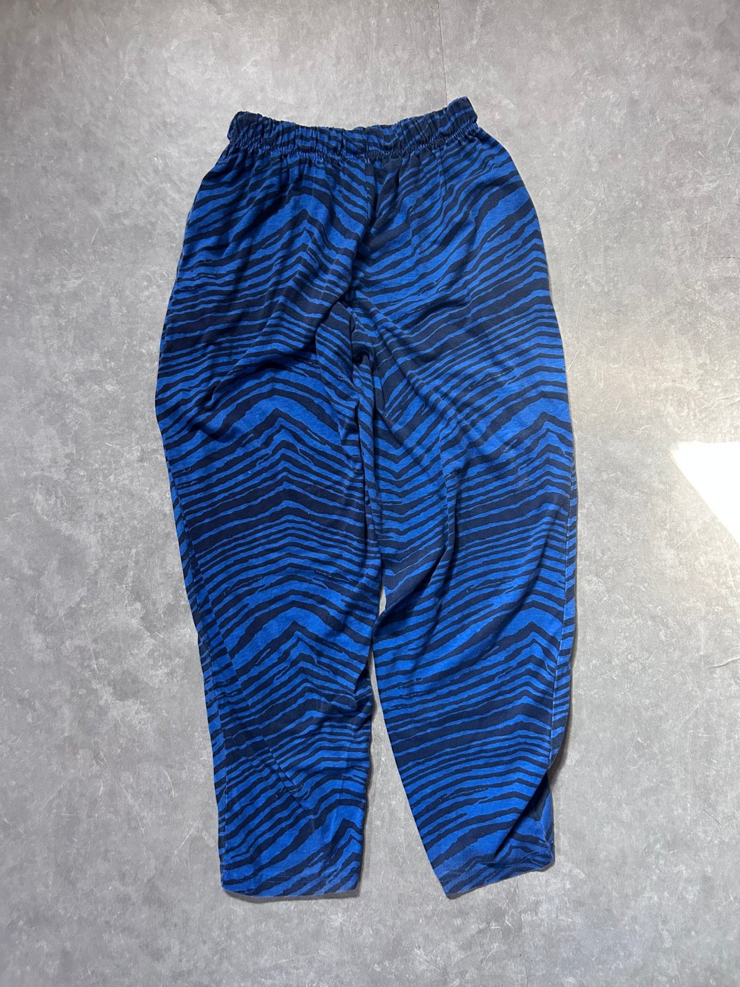 90s Vintage Kansas City Royals Blue/Black Zubaz Sweatpants - M - M | Martin City Vintage