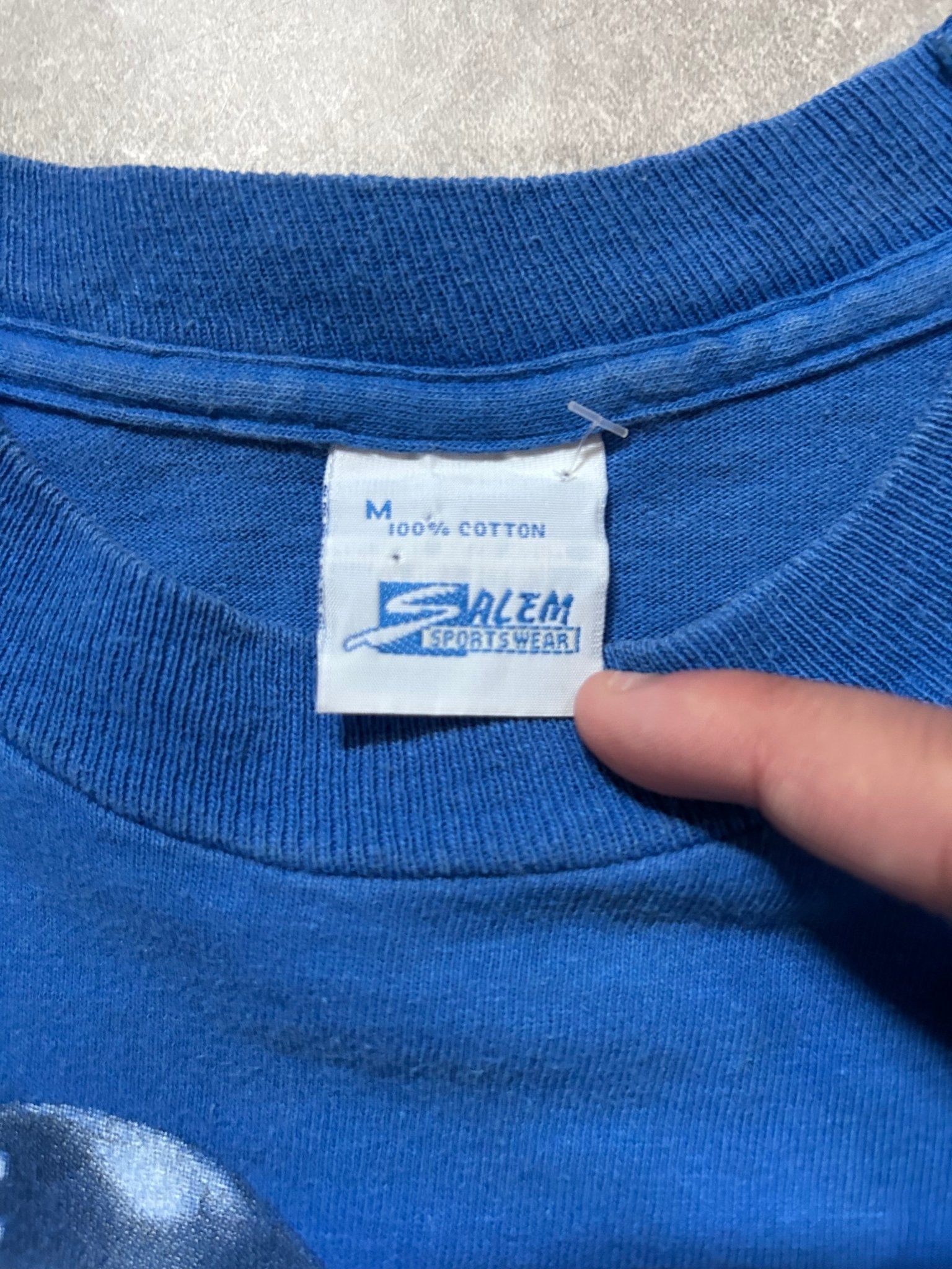 90s Vintage Kansas City Royals Bo Jackson Blue T Shirt - M - M | Martin City Vintage