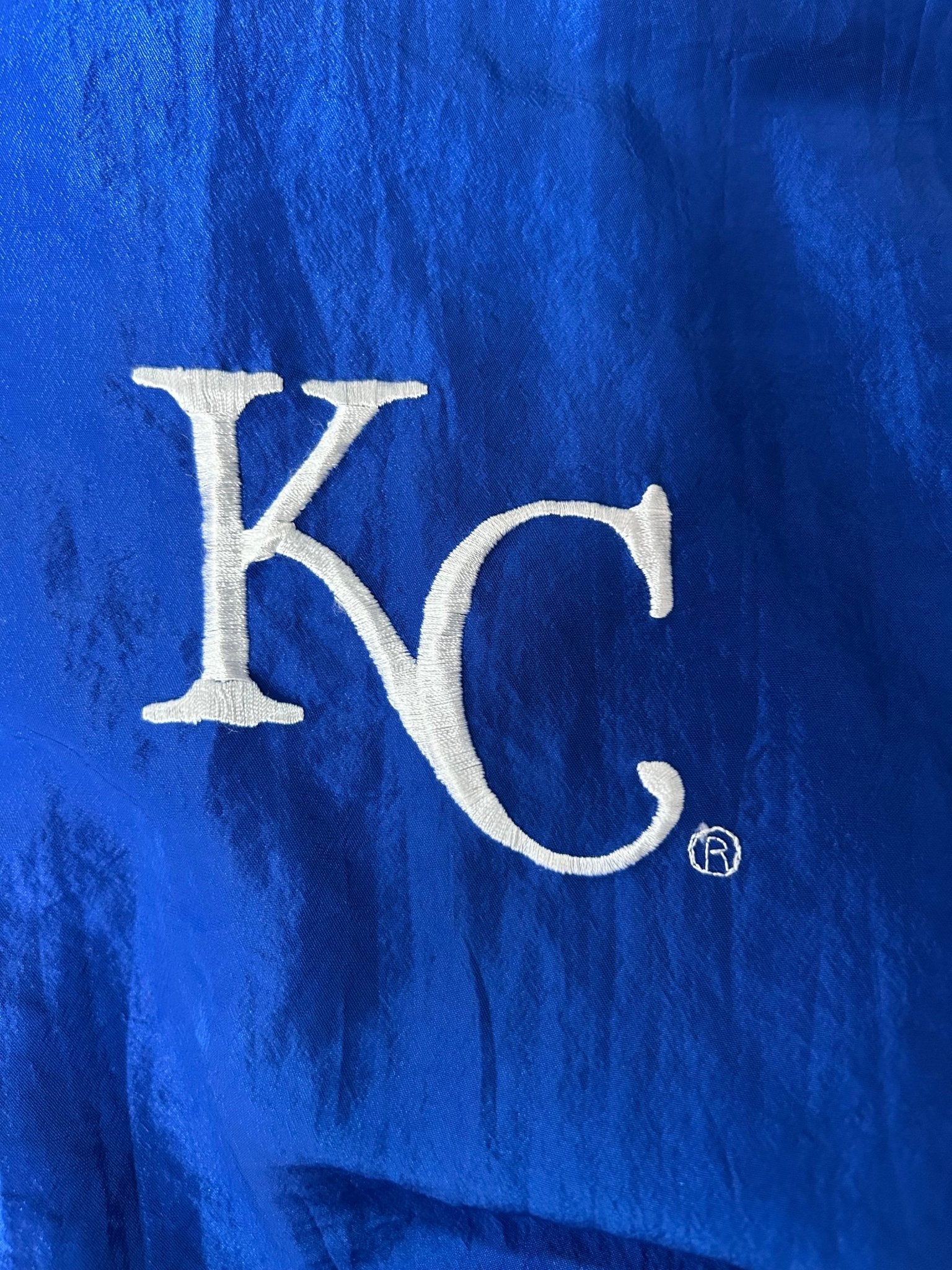 90s Vintage Kansas City Royals Starter Blue Pullover - M - M | Martin City Vintage