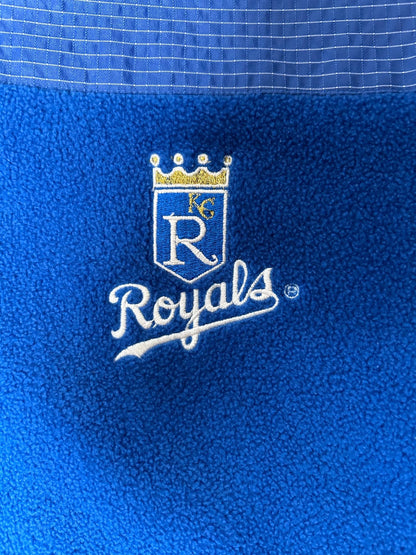 90s Vintage Kansas City Royals Logo Athletic Zip Up Jacket Size XXL - XXL | Martin City Vintage