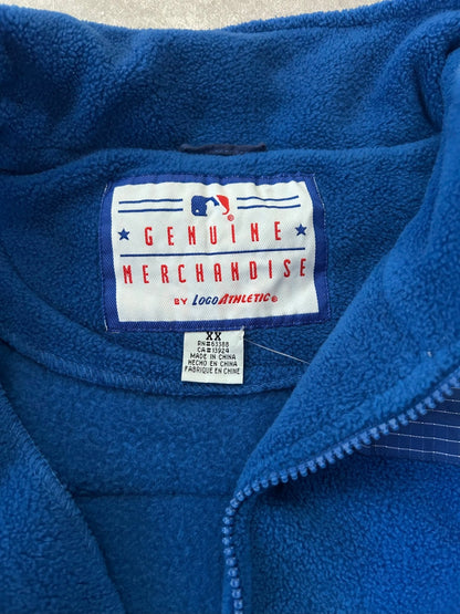 90s Vintage Kansas City Royals Logo Athletic Zip Up Jacket Size XXL - XXL | Martin City Vintage