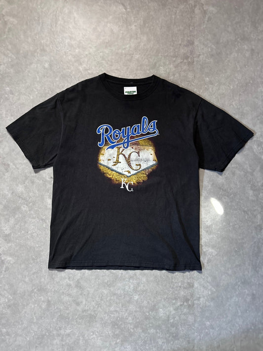 Kansas City Royals Black T Shirt - L - L | Martin City Vintage