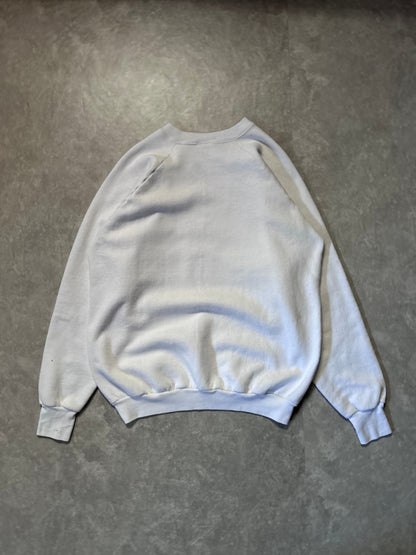 90s Vintage Kansas City Royals Script White Crewneck - XL - XL | Martin City Vintage