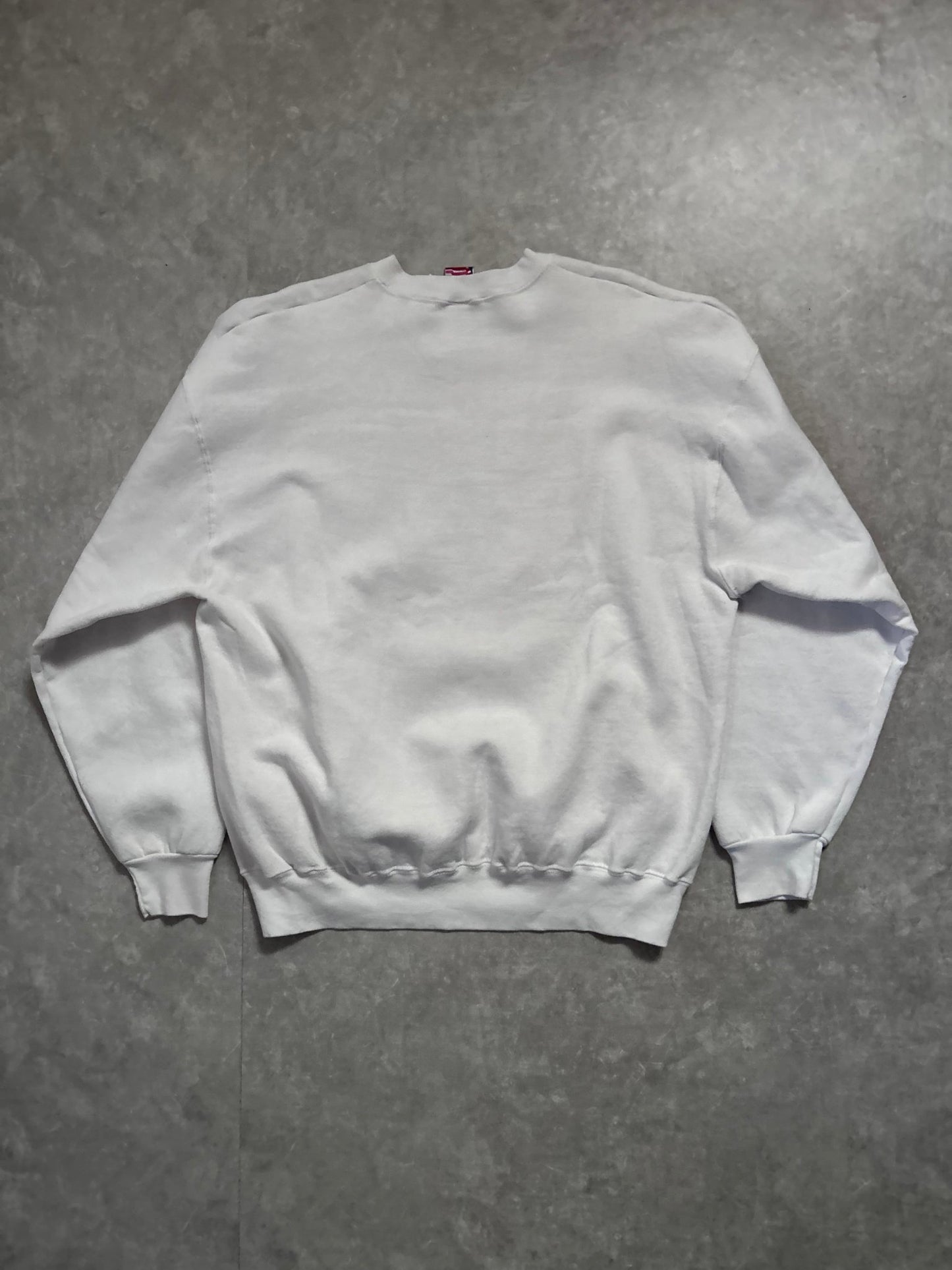 1993 Vintage Kansas City Royals George Brett Retirement White Crewneck - XXL - XXL | Martin City Vintage