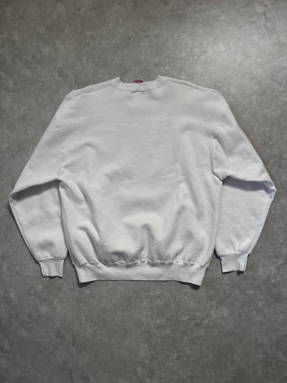 1993 Vintage Kansas City Royals George Brett Retirement White Crewneck - XXL - XXL | Martin City Vintage