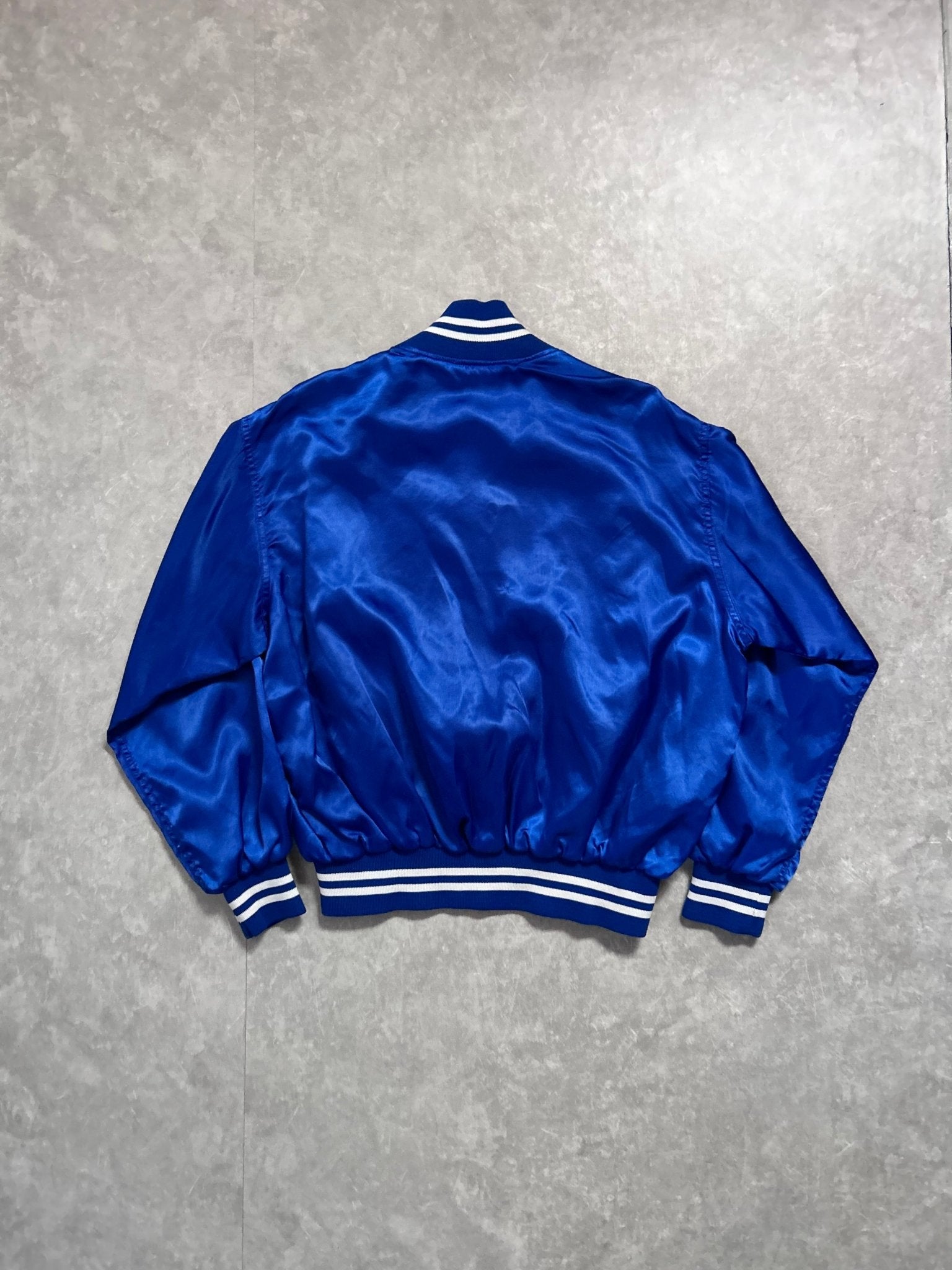 90s Vintage Kansas City Royals Satin Blue Jacket - XL - XL | Martin City Vintage