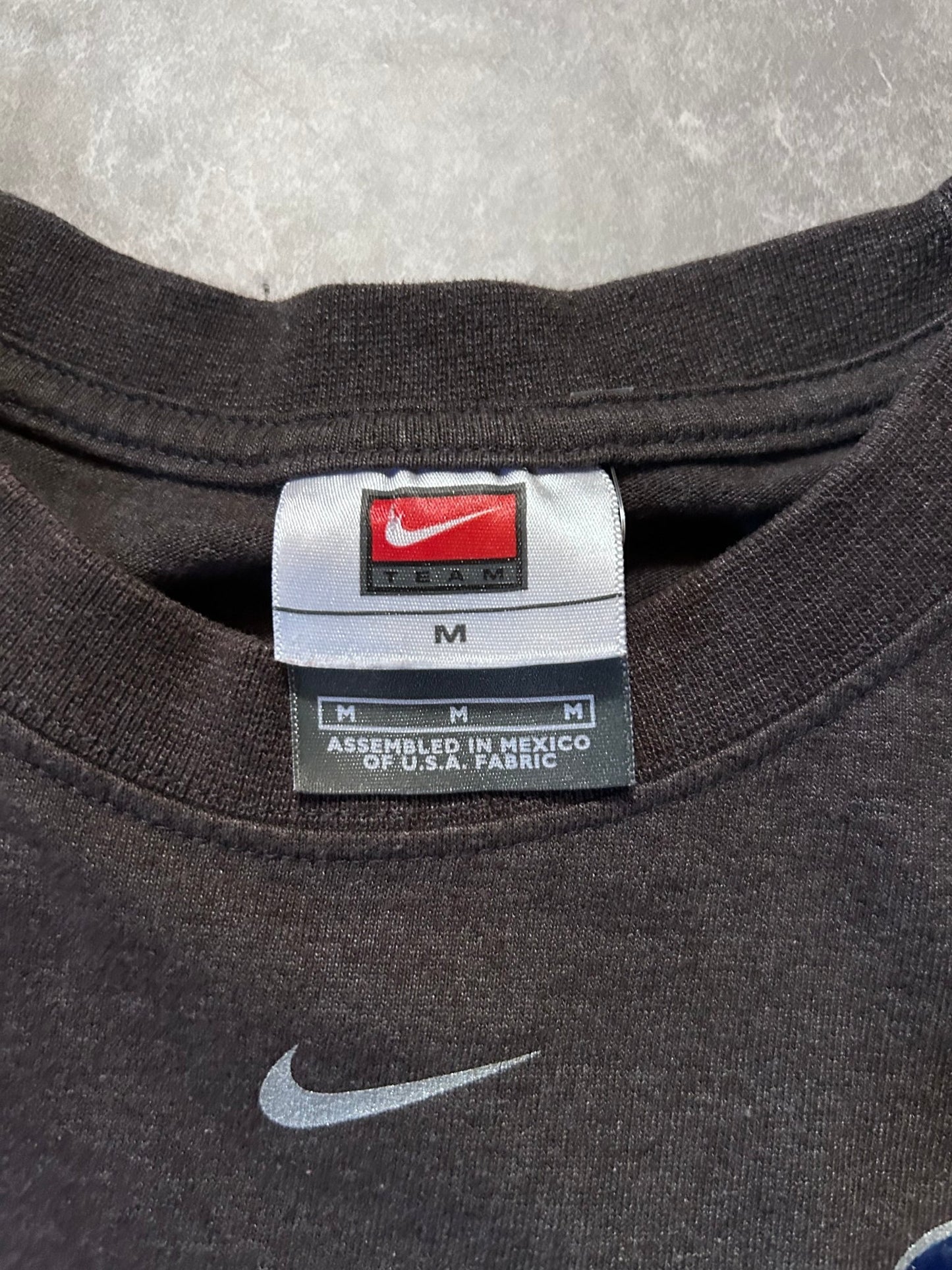 2000s Vintage Kansas City Royals Nike Grey Center Swoosh T Shirt - M - M | Martin City Vintage