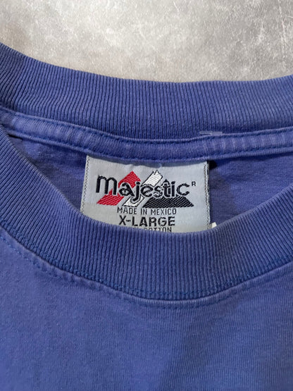 90s Vintage Kansas City Royals Majestic Faded Blue T Shirt - XL - XL | Martin City Vintage