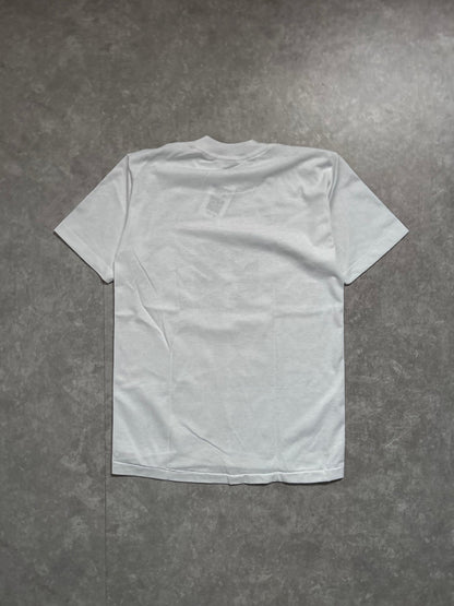 1985 Vintage Kansas City Royals World Series Champs Newspaper White T Shirt - M - M | Martin City Vintage