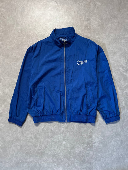 90s Vintage Kansas City Royals Starter Blue Zip Up Jacket - XL - XL | Martin City Vintage