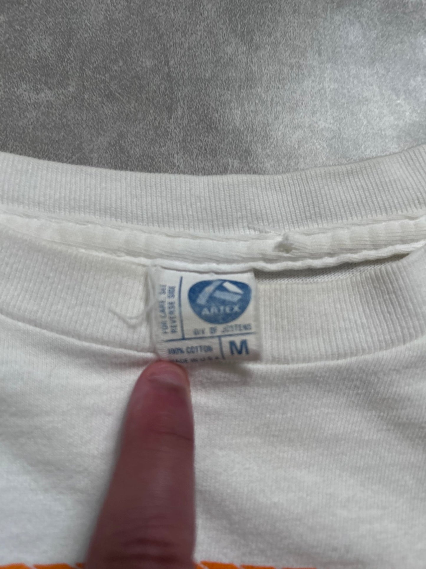 90s Vintage Kansas City Royals Box White T Shirt - M - M | Martin City Vintage