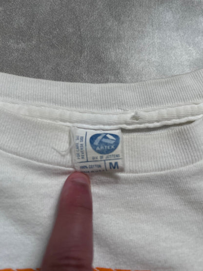 90s Vintage Kansas City Royals Box White T Shirt - M - M | Martin City Vintage