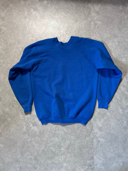 90s Vintage Kansas City Royals Script Blue Crewneck - L - L | Martin City Vintage