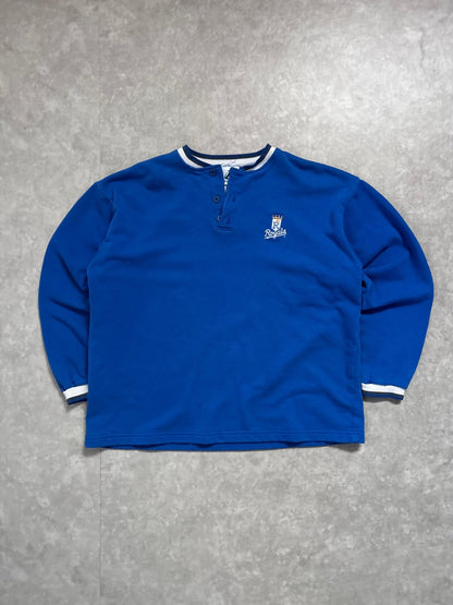 90s Vintage Kansas City Royals Minimalist Blue Crewneck - XL - XL | Martin City Vintage